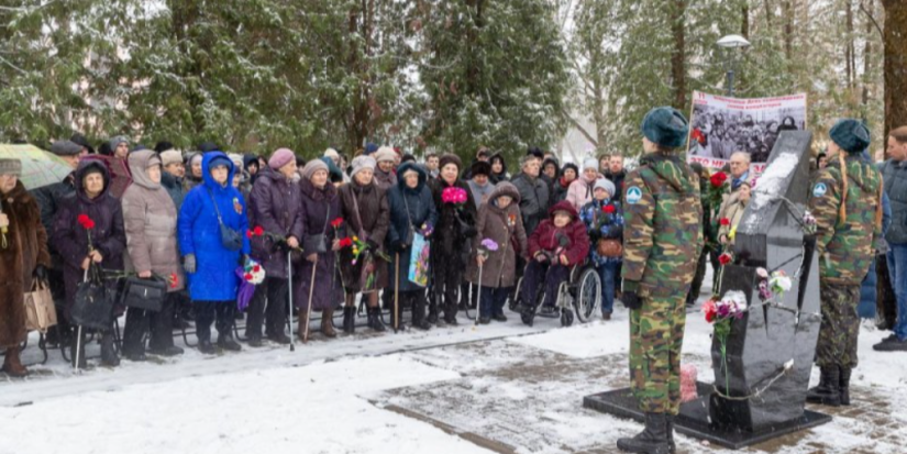В Псковской области почтили память узников фашистских концлагерей - 2025-04-11 15:05:00 - 1