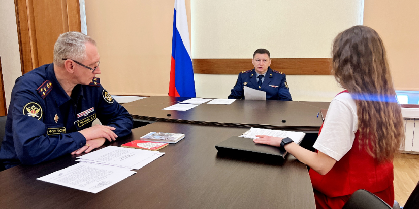 Начальник УФСИН России по Псковской области провел прием граждан - 2025-05-25 09:05:00 - 1