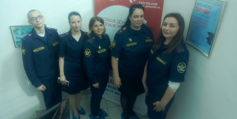 Сотрудники ФСИН Псковской области поддержали акцию по сдаче крови - 2025-07-25 12:35:00 - 1