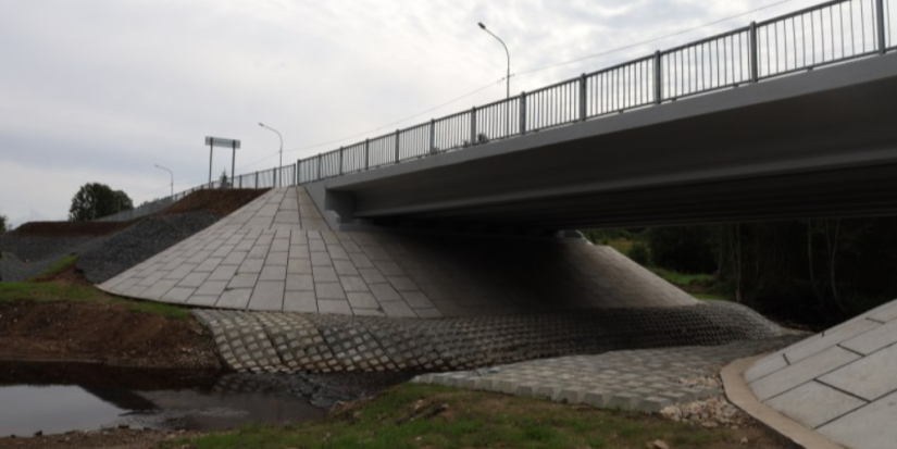 В Островском округе отремонтировали мост через реку Пенная - 2025-08-11 09:35:00 - 1