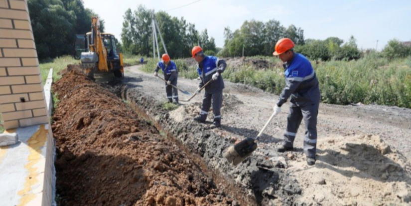 В деревне Кривск Печорского округа построили газопровод - 2025-08-18 09:05:00 - 1