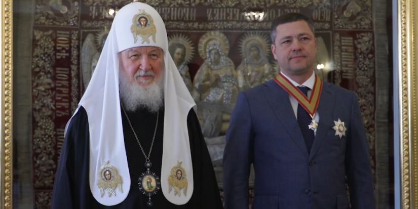 Михаил Ведерников встретился в Москве с Патриархом Кириллом - 2025-08-27 12:35:00 - 1