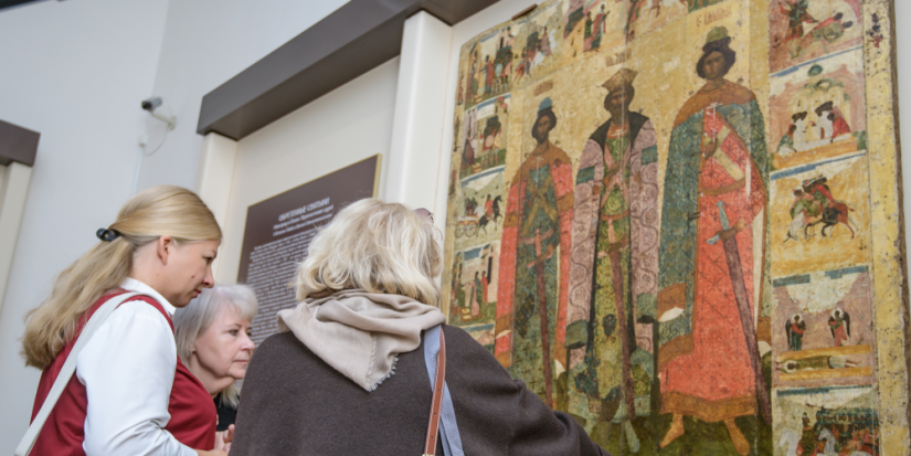 Псковский музей представил новгородскую икону XVI века на ее родине - 2025-09-24 12:35:00 - 1