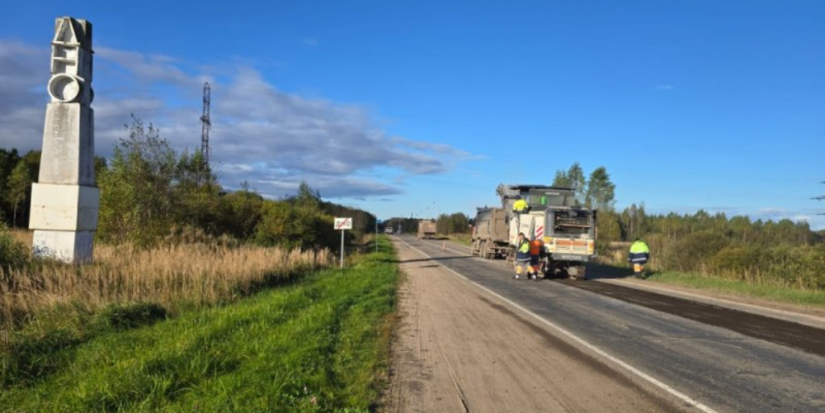 Стартовал ремонт автомобильной дороги Порхов — Дно - 2025-10-01 15:35:00 - 1
