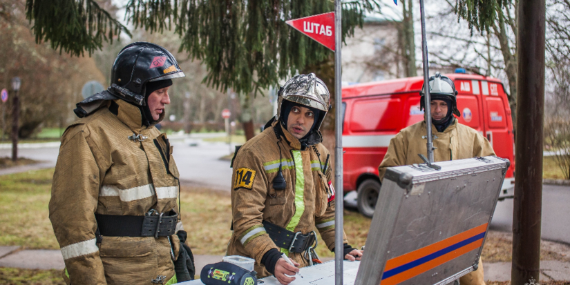 Пожарные провели тактические учения в санатории «Хилово» - 2025-12-23 13:05:00 - 1
