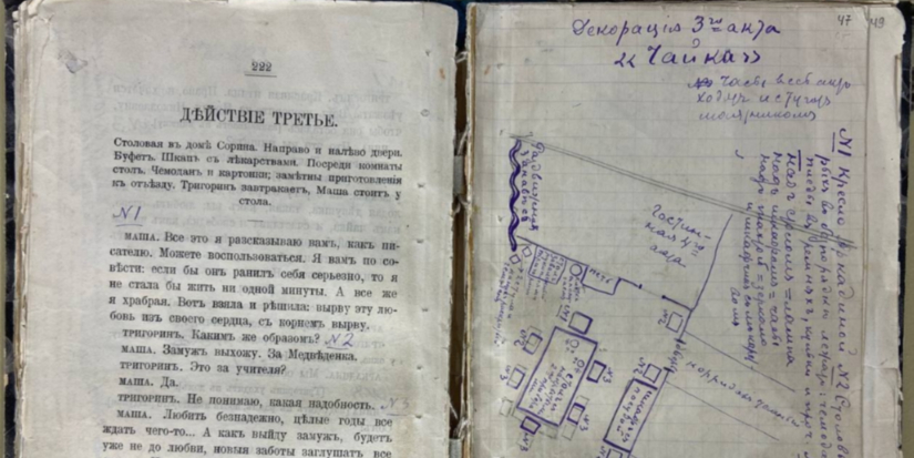 Режиссерский экземпляр «Чайки» можно увидеть в изборском музее - 2025-12-23 15:35:00 - 1