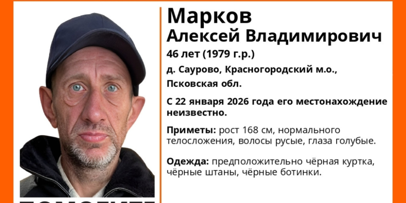 Двое мужчин пропали в Псковской области - 2026-01-27 13:05:00 - 1