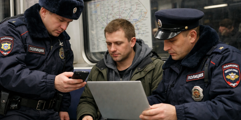 В метро Москвы и Петербурга начали проверять гаджеты пассажиров - 2026-02-03 18:05:00 - 1