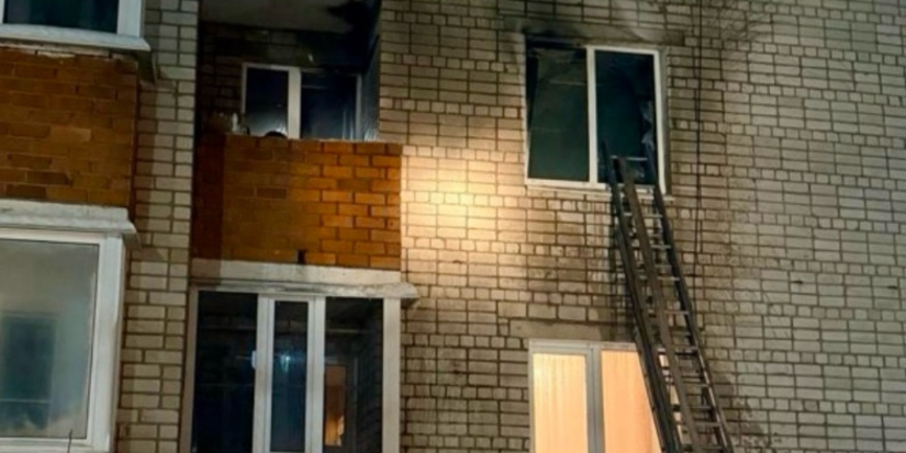 Мужчина пострадал на пожаре в Великих Луках - 2026-02-16 16:35:00 - 1