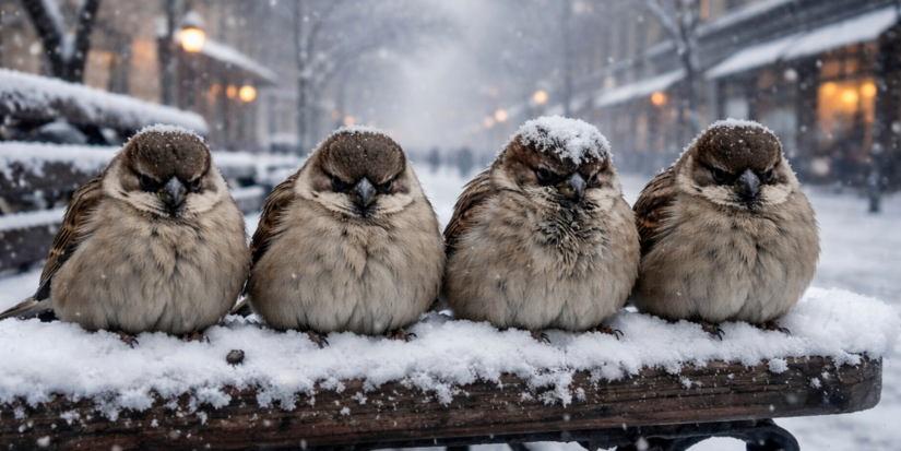 Городские воробьи плохо спят и страдают от ожирения - 2026-02-25 20:05:00 - 1