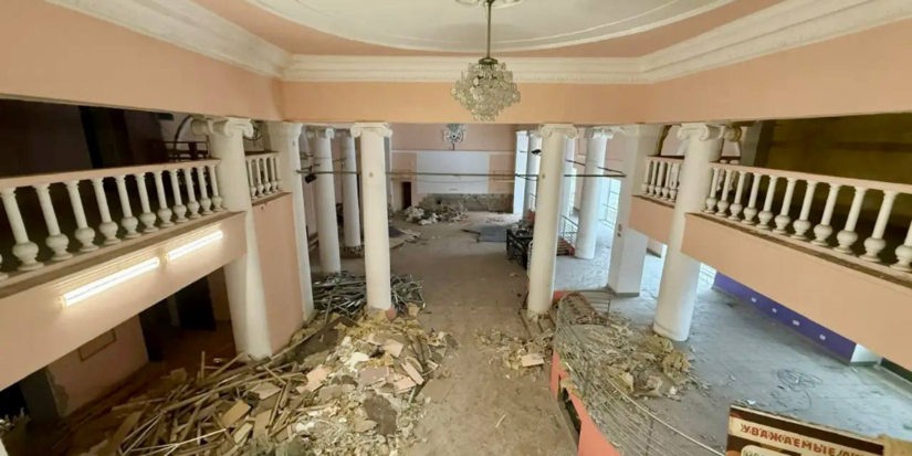 В здании бывшего кинотеатра «Родина» начались работы - 2026-03-12 12:05:00 - 1