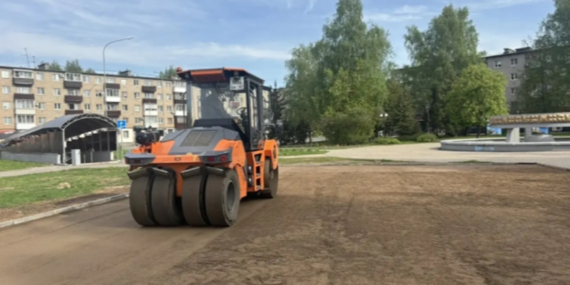 В Великих Луках благоустраивают скверы - 2026-06-10 13:05:00 - 1