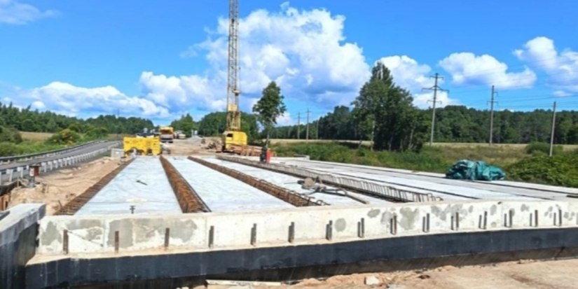 Продолжается ремонт моста через Гдовку - 2026-09-01 17:35:00 - 1