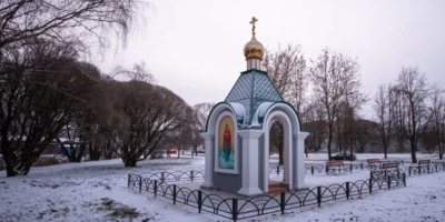 В Великих Луках освятили часовню во имя преподобного Сергия Радонежского - 2024-12-25 10:05:00 - 1