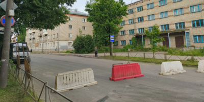 Проспект Октябрьский в Великих Луках частично перекрыт - 2025-05-28 16:50:00 - 1