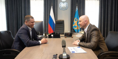 Михаил Ведерников встретился с новым председателем реготделения «Опоры России» - 2025-06-05 15:35:00 - 1