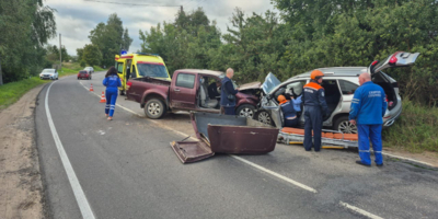 Два человека пострадали в аварии в Великолукском районе. - 2025-08-18 21:15:00 - 1