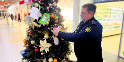 Начальник великолукского ИЦ-1 присоединился к акции «Ёлка желаний» - 2025-12-25 16:35:00 - 1