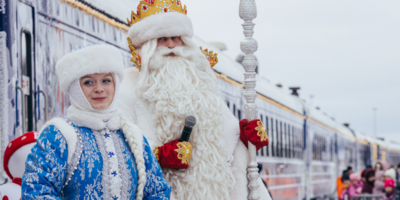 В Великие Луки прибыл Поезд Деда Мороза - 2026-01-04 16:05:00 - 1
