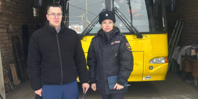 В Новоржевском районе прошла проверка безопасности перевозок детей - 2026-01-31 13:05:00 - 1