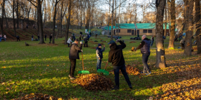 Порядка 280 кубометров листвы собрали в Ботаническом саду Пскова - 2026-10-28 09:05:00 - 1