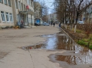 Великолучане жалуются на затопление части проспекта Гагарина - 2022-04-12 14:36:43 - 5