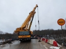 Продолжается ремонт моста через реку Шелонь в Дновском районе - 2022-04-08 17:05:00 - 3