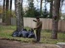 В Пскове полицейские приняли участие в субботнике - 2023-10-29 20:05:00 - 3