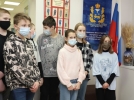Псковские школьники посетили музей УМВД России по Псковской области - 2022-02-23 09:05:00 - 3