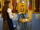 Студенты-иконописцы из Москвы практикуются в псковском музее - 2023-03-17 13:05:00 - 5