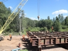 Идет строительство моста через реку Кудка в Опочецком районе - 2022-08-10 15:05:00 - 6