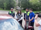 Полицейские и школьники провели профилактическую акцию на дорогах Великих Лук - 2023-05-22 13:35:00 - 6