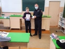 Сотрудники ГИБДД Великолукского района провели акцию «Безопасное детство» - 2021-03-31 14:13:00 - 3
