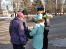 Сотрудники ГИБДД провели профилактическую акцию на улицах Великих Лук - 2022-03-14 13:35:00 - 6