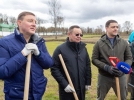 Объекты строительства в Псковском районе посетили Ирек Файзуллин и Андрей Турчак - 2021-04-26 09:35:00 - 7
