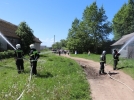 На острове им. Залита прошли учения для членов добровольных пожарных дружин - 2021-06-04 11:36:00 - 8