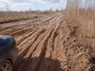 В Великолукском районе из размокшей дороги с трудом вытащили машину - 2023-03-27 10:35:00 - 7
