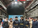 Cостоялась торжественная церемония спуска на воду подводной лодки «Великие Луки» - 2022-12-23 14:35:00 - 5