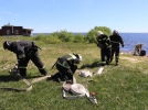 На острове им. Залита прошли учения для членов добровольных пожарных дружин - 2021-06-04 11:36:00 - 7