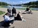 У юных великолукских художников прошел летний пленэр - 2025-06-06 13:05:00 - 11