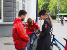 В Пскове полицейские присоединились к акции «На работу на велосипеде» - 2026-05-22 12:05:00 - 4