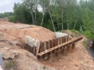 Через реку Гдовка возводят временный мост - 2026-06-03 13:35:00 - 3