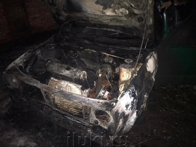 В Великих Луках подожгли автомобиль - 2021-02-02 10:43:00 - 3