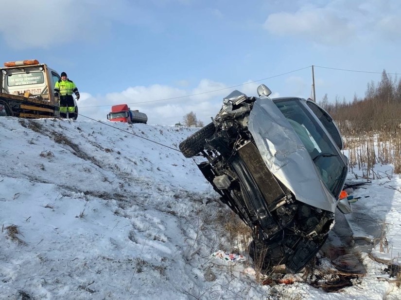 На «Усвятском перекретске» трассы Москва—Балтия за день произошло два ДТП - 2021-03-08 12:46:00 - 2
