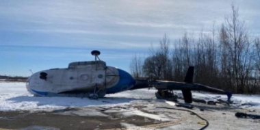 В Великолукском районе упал вертолет - 2022-03-11 13:23:56 - 2