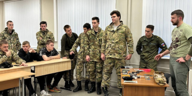 Занятия по тактической медицине прошли в Военном учебном центре ПсковГУ - 2023-11-19 19:05:00 - 3