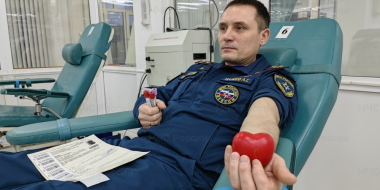 Спасатели страны регулярно сдают кровь - 2024-01-01 14:05:00 - 2
