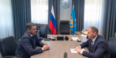 Михаил Ведерников обсудил с Аркадием Мурылевым внедрение дизайн-кода - 2023-07-07 12:35:00 - 2