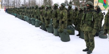 Очередная группа мобилизованных отправилась из Пскова в зону СВО - 2022-12-21 09:05:00 - 2