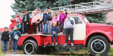 Дети побывали в гостях у пожарных Псковской области - 2022-07-14 16:33:00 - 2